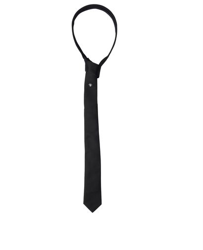 Christian Dior Bee Embroidered Tie, front view
